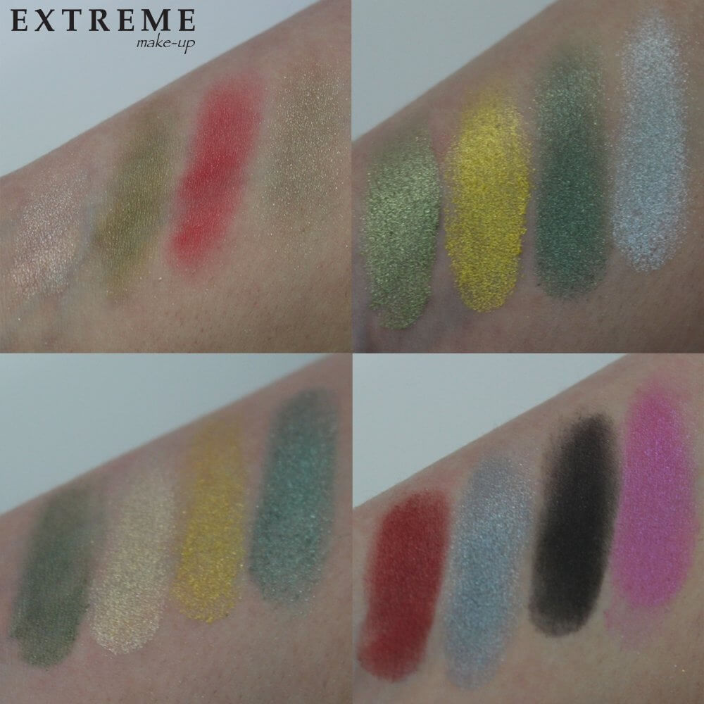 Palette 16 ombretti cotti Extreme Makeup